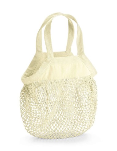 WES-W151-Organic Cotton Mini Mesh Grocery Bag